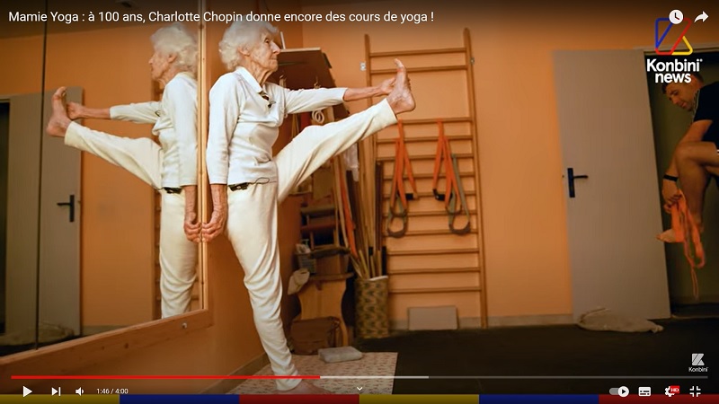Du yoga à 100 ans